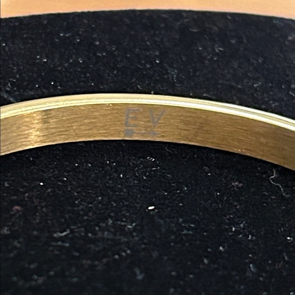 Ellie Vail Gold Bangle Bracelet - Picture 2 of 3